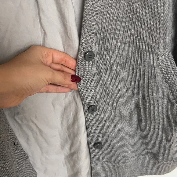 Lululemon NWOT Cardi In The Front Heathered Medium Grey / Silver Spoon - Picture 12 of 12